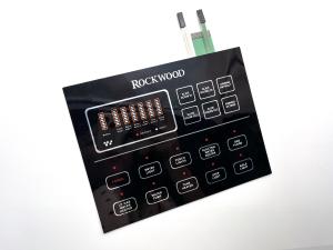 China Highly Versatile Electric Key Switch For Chemical Resistance With Waterproof Back Adhesive on sale