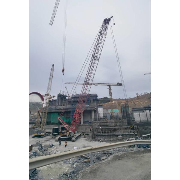 2018 Model Used Crawler Cranes 260ton SANY SCC2600A Boom 72m Luffing Jib 45m