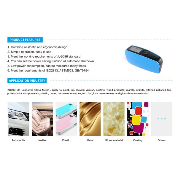 Low Cost 3nh Yg60s 60 Degree Single Angle Degree Glossmeter Coating Machine