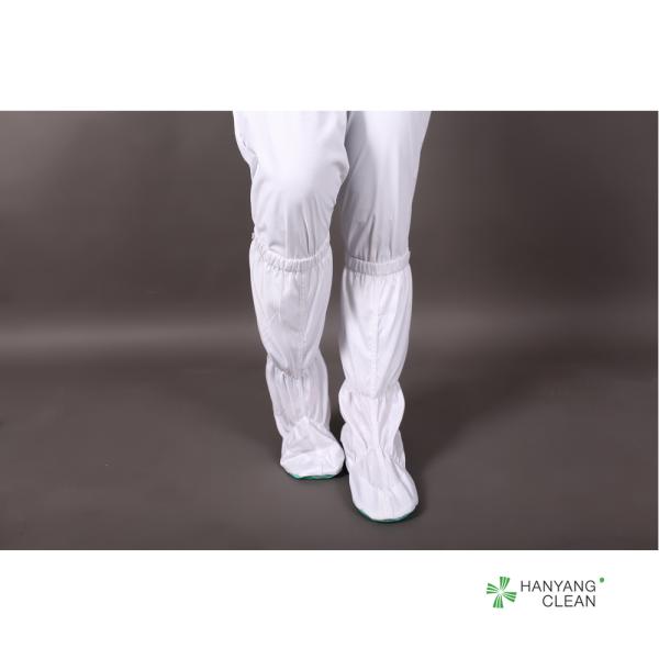 Workshop Dust-free esd anti static work boots Cleanroom safety long booties with soft anti slip sole