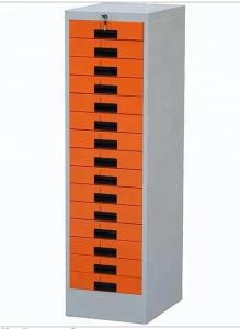 Best Assembly Structure 15 Drawer Metal Filing Cabinet With Black Handle wholesale