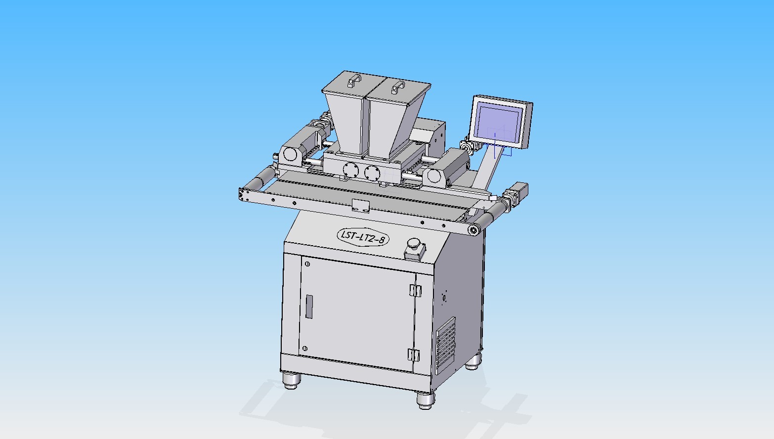Big Memory Chocolate Coating Machine With Accurate Temperature Controlling