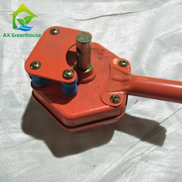 Cheap Self Locking Lightweight Hand Crank Film Roller Agriculture Greenhouse Accessories for sale