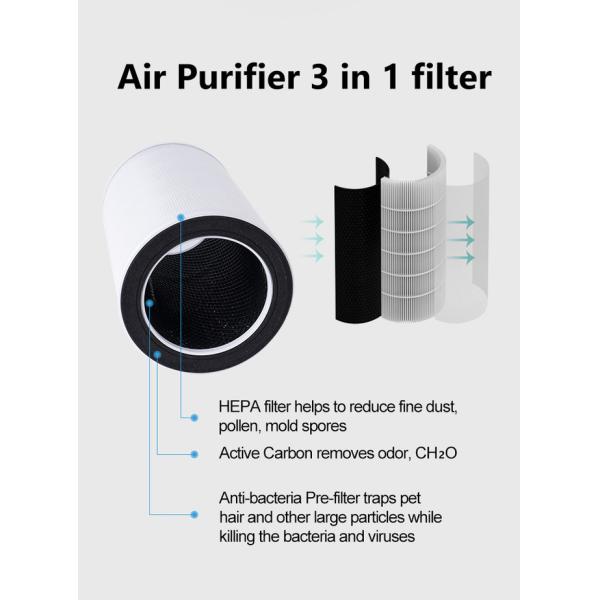 Portable Home 2 In 1 Hepa 13 Air Purifier Humidifier Machine 230M3/H