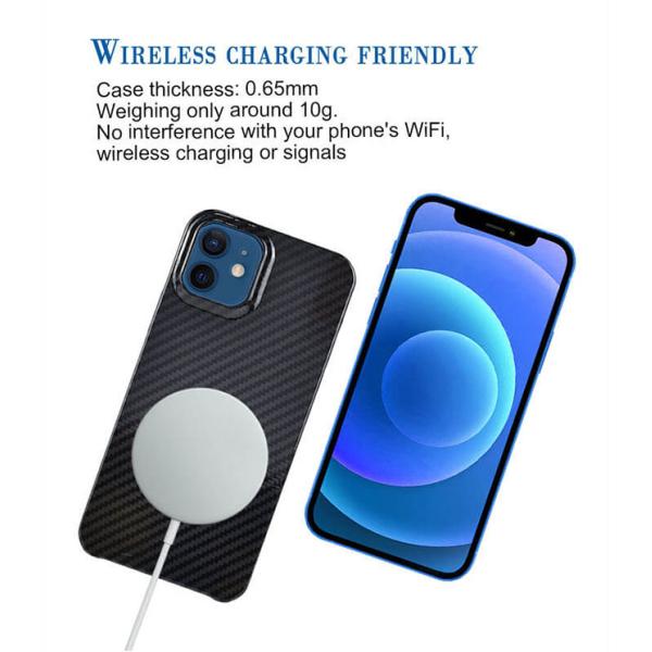 Waterproof iPhone 12 Carbon Aramid Fiber Phone Case
