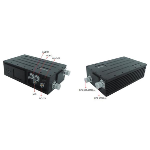 300Mhz - 4400Mhz COFDM Video Transmitter With Two Way Audio Communication
