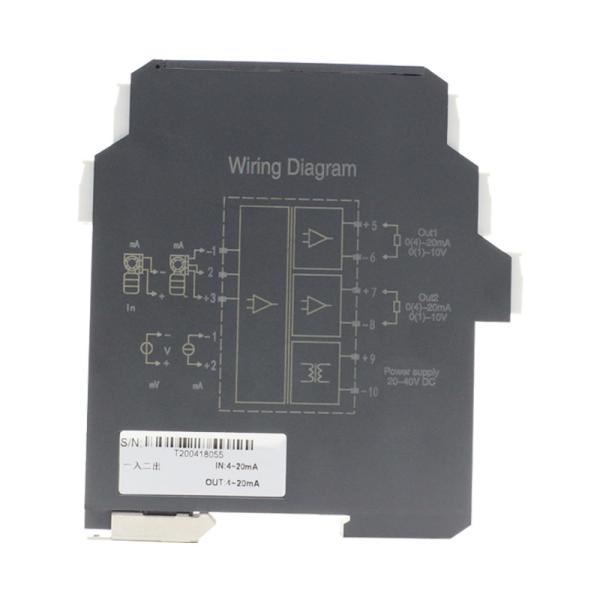 Cheap 4-20mA Input Output Signal Isolation Module Analog Signal Transmitter Isolator Din Rail Mounting for sale