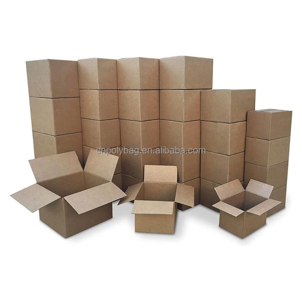 Personalized Kraft Paper Cartons for Secure Product Packaging with Custom Sizes and Logo Design for Retail Needs