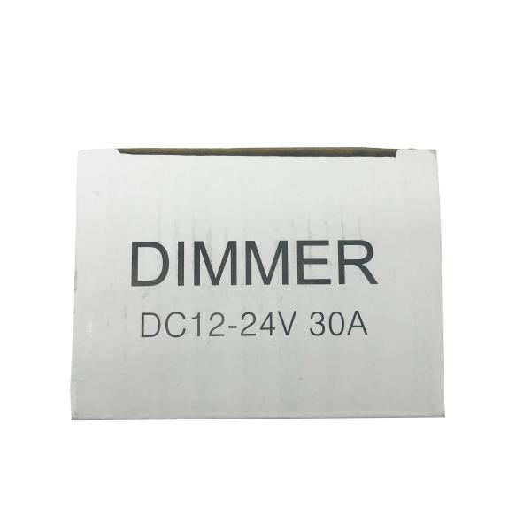 Brightness Stepless LED Controller Dimmer 30A For LED Monochrome Strip Light