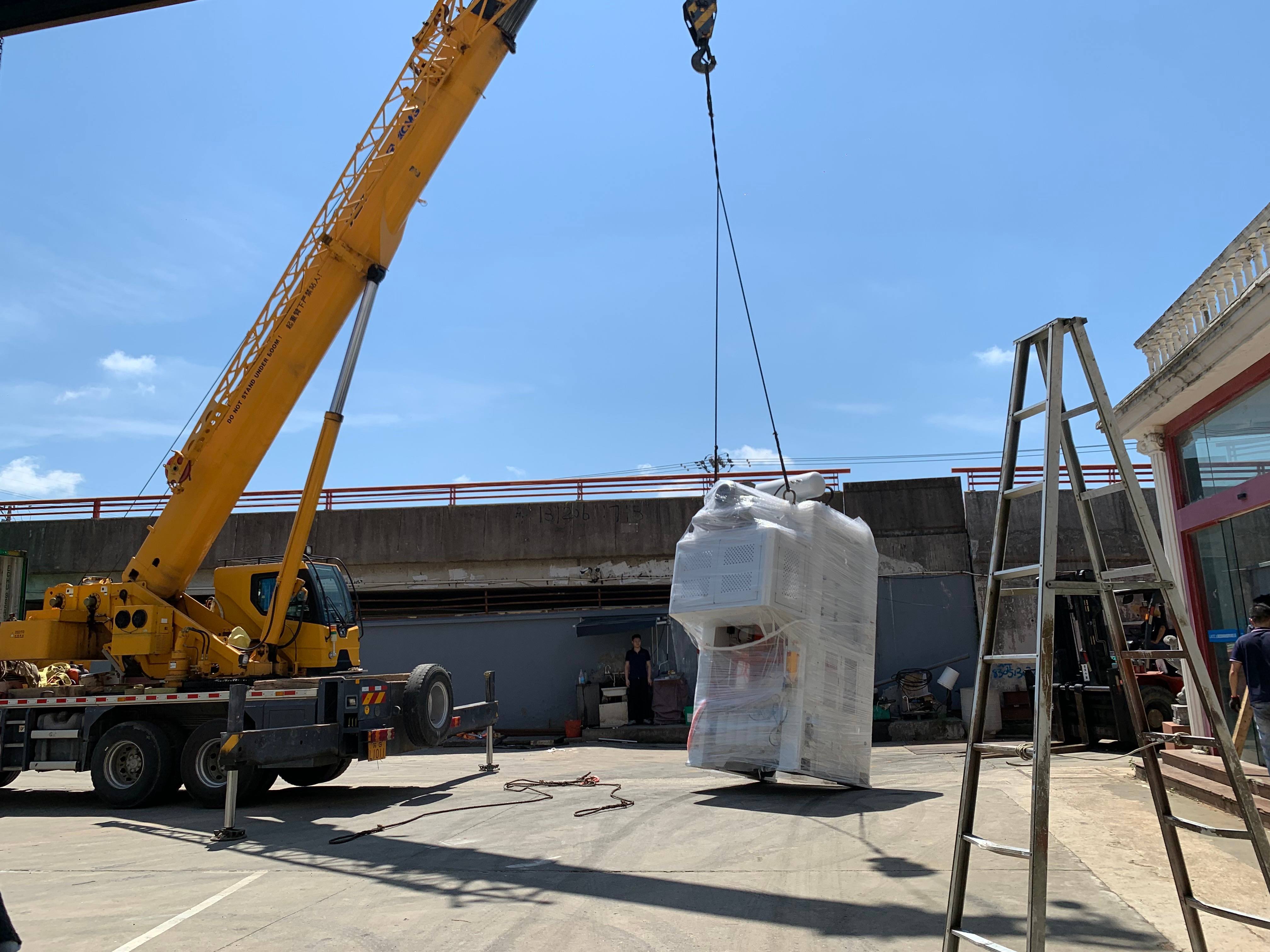 LK-T80 Aluminum Foil Making Machine Container H-Type Structure for Maximum Stability