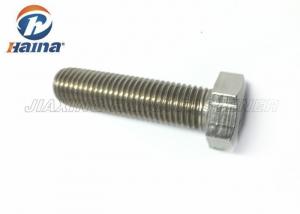 Best DIN 933 Stainless Steel 304 316 Full Thread Hex bolts and nuts wholesale