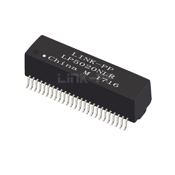 Cheap Pulse HX5020NL Compatible LINK-PP LP5020NLR 10/100/1000 Base-T Dual Port SMD 50PIN Ethernet Lan Magnetics for sale