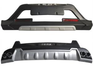 Best Plastic ABS Front Bumper Guard and Rear Guard for Chevrolet Trax Tracker 2014 - 2016 wholesale