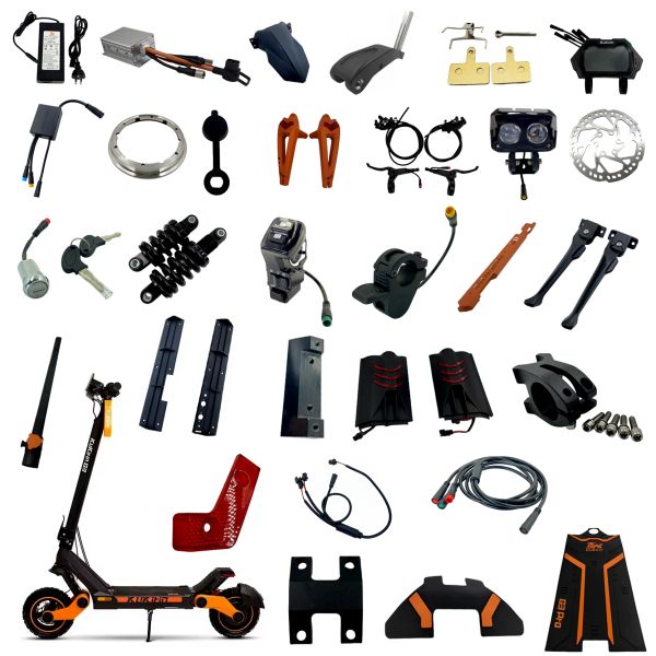 Original Headlight Cover Light Protective Case Transparent for KuKirin G4 Scooter Accessories