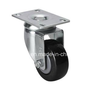 Best Edl Medium 3 110kg Plate Swivel PU Caster Z5713-67 for Food and Beverage Processing wholesale