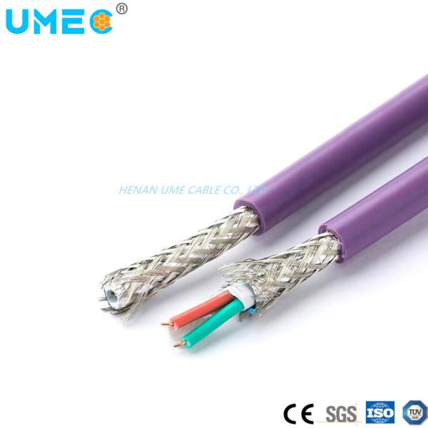 Tinned Copper Braid Flex/Solid Stranded Copper Wire PVC Network Process Field Bus Cable