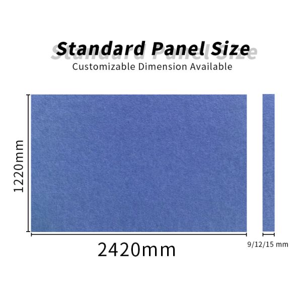 Eco-Friendly Polyester Fiber Acoustic Panel Decor Interior Acoustic Ceiling Panel for Hall