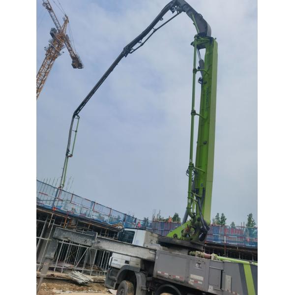 2017 Concrete Placing Boom Pumping Machine Second Hand Truck Mounted Concrete Pump