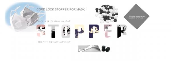 face mask stopper cord lock stopper