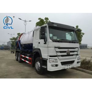 China 12m3/14 Cubic Meter Sewage / Waste / Manure Suck Truck / Vacuum Tanker / Italy  Pump on sale