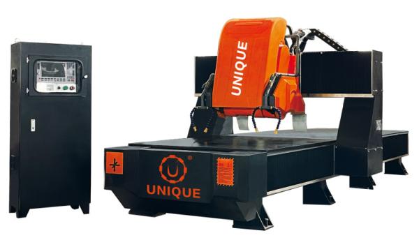 Cheap CNC 3 Axis Linear Cutting Machine For Processing Square Railing for sale