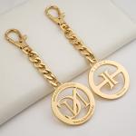 Professional Custom Logo Bag Keychain Zinc Alloy Key Ring With Chain Hook