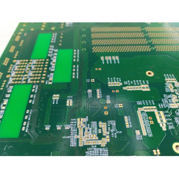 10 Layers FR4 1.6mm 2OZ Copper Thickness Green Soldmask multilayer PCB Board