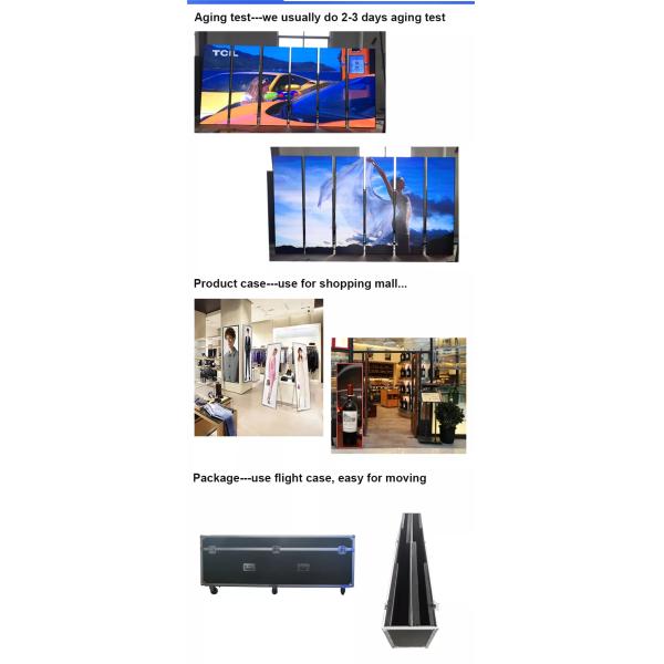 800w Programmable Digital Smart Led Poster Display Screen Indoor P2.5 P3 ODM