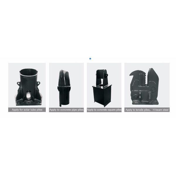 TYSIM VS400 Excavator Hammer Mounted Pile Driver / Pile Driving Hammer 2.15t