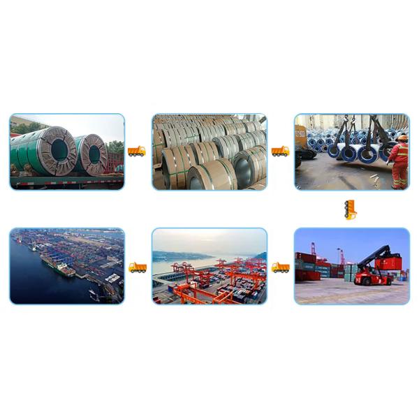 Mill Edge Stainless Steel Strip Coil 1000mm-2000mm Width Welding