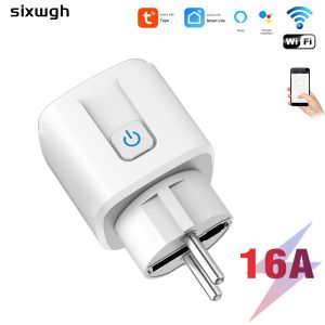 Best Tuya Wifi Smart Socket Plug With Countdown / Timing Function wholesale