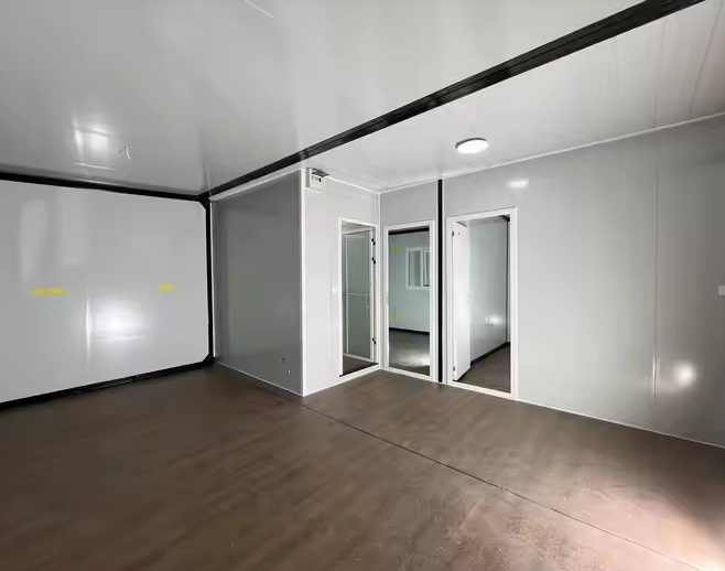 Customized Expandable Container House 2 Story Container Home Prefabricated For Construction