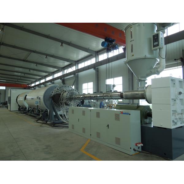 HDPE PE Jacket Extruder Pipe Making Machine For Plastic Protective Pipe Production Line