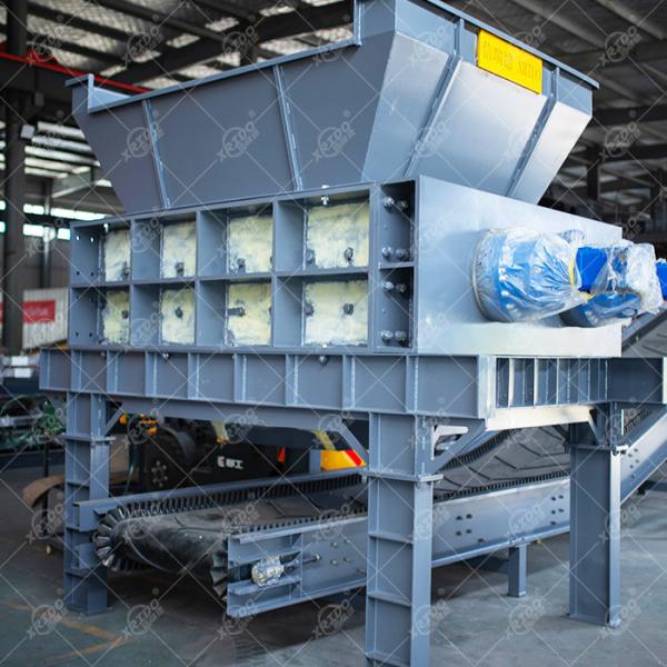 Automatic Waste Shredder Machine Industrial Solid Waste Shredder Solid Waste Dispose Plant