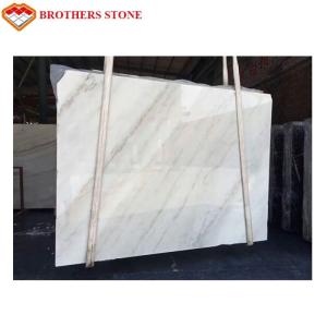 Best Pure White Marble Stone Slabs , Pure White Marble Floor Tiles Wear Resistant wholesale
