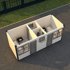 BOX SPACE Customized Modular Portable Homes Detachable Container House,