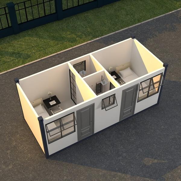 BOX SPACE Customized Modular Portable Homes Detachable Container House,