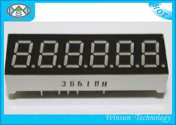 Cheap High Luminous 7 Segment Led Digital Display 0.36 Inch / 6 Digit 7 Segment Lcd Display for sale
