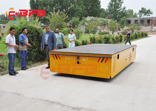30 Tons Pallet Transfer Car Self Propelled Motorized Platform
