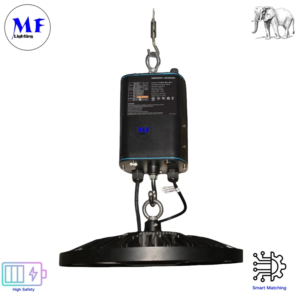 Factory Price 100-277VAC 25W 30W 40W IP66 Backup Ballast LED Emergency Driver for High Bay Light Triproof Light Down Light Ceiling Light Panel Light