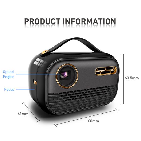 Mini Home Theater Projector ROM 16GB 32GB