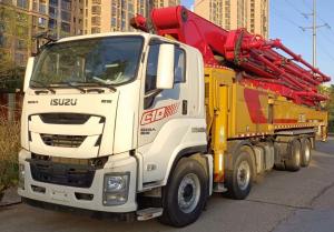 China New Sany 49M Truck-mounted Concrete Pump with Isuzu Chassis on sale
