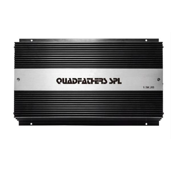 Digital 2 channels each channel RMS 1500W car amplifier-1500.2D