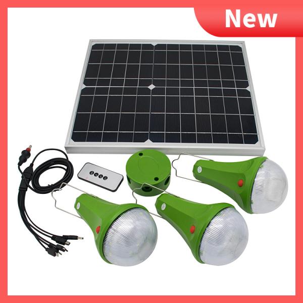 Global Sunrise 6W 6V Solar Panel Led Light Kit 11Hrs To 30Hrs Working Time
