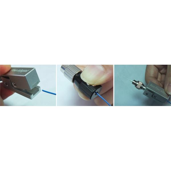 SM MM Bare Optic Fiber Adapter Square Shape FC SC LC ST SMA Optional Low Insertion Loss