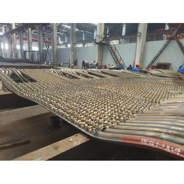 Customized Membrane Water Wall Panels For Coal , Biomass Fired Boiler
