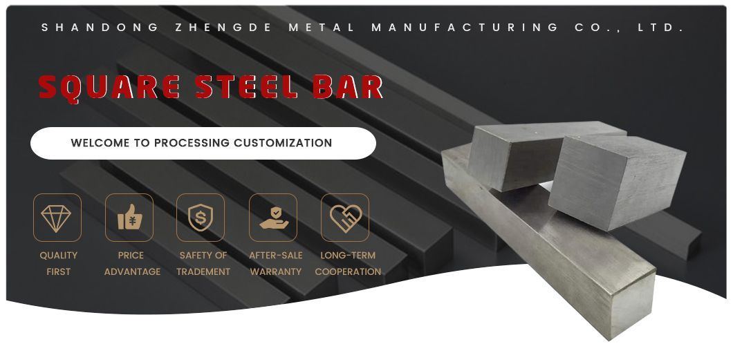 S275jr A36 50 mm Hot Rolled Square Carbon Steel Bar 40X40 50X50 Solid Iron Square Rod High Alloy Carbon Steel Bar Rod