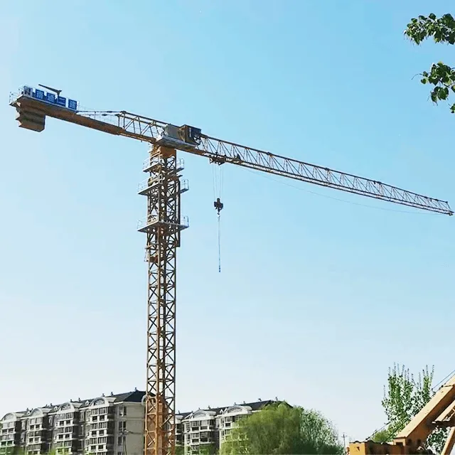 Low Energy Consumption Tower Crane Foldable Modular Design Model Zoomlion 5610-6