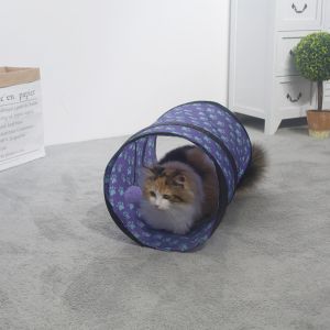 Portable Collapsible 2 Way Mesh Cat Tunnel