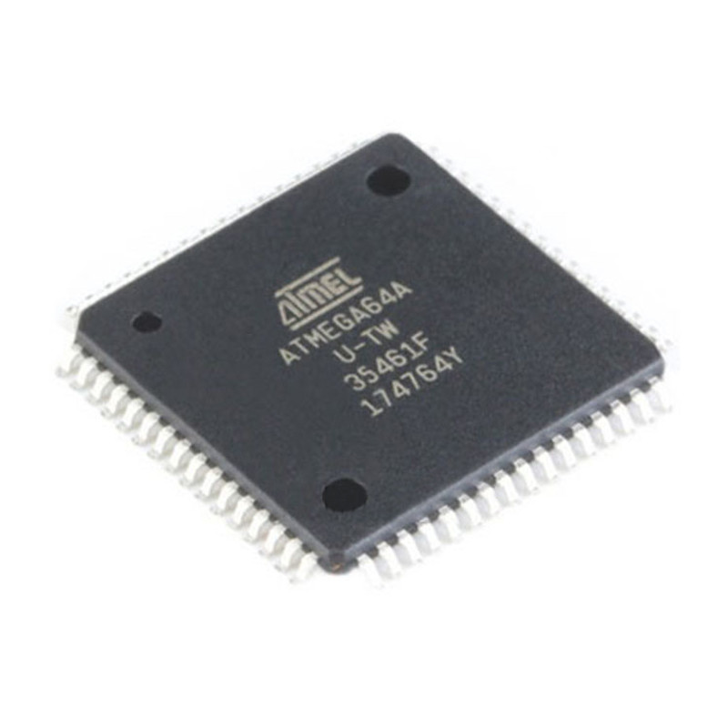 China Microchip Tech ATMEGA64A-AU TQFP-64 Microcontroller MCU on sale